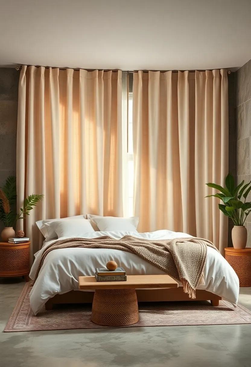 Bohemian Touch: Incorporate fringed ‍or tassel details on your linen curtains to achieve a relaxed,‍ bohemian ⁣vibe that's perfect⁤ for lounging