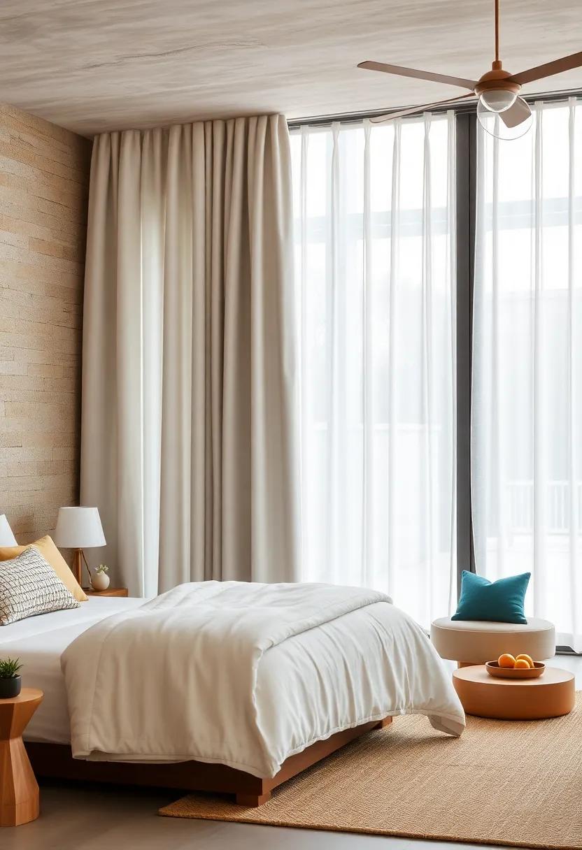 Bifold Bliss: ⁢Enhance bifold doors with elegant linen curtains that can be drawn aside to create a seamless ⁤flow between indoor and outdoor spaces