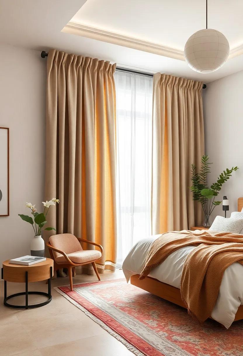 Coastal Vibes: Use‌ light,airy linen curtains in white or pale blue shades to evoke a beachy ambiance,perfect for creating a calming seaside escape