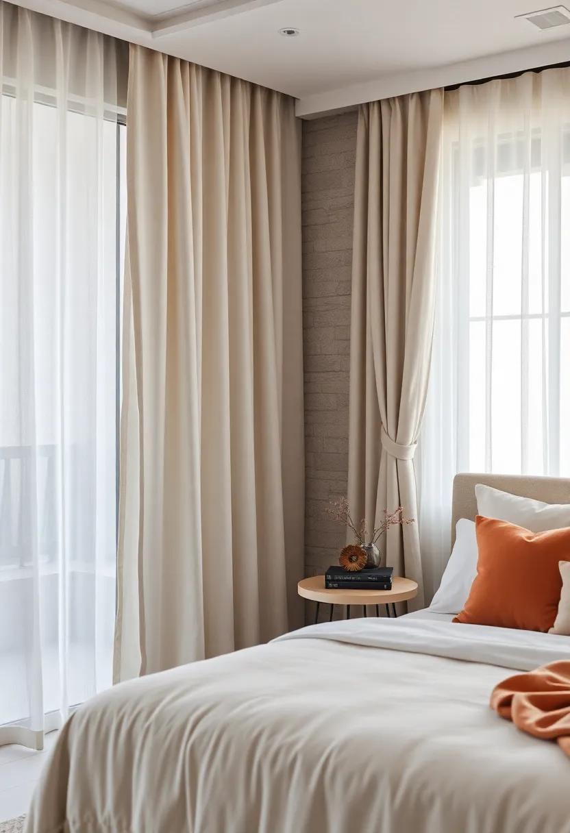 Elegant ​Tiebacks: Elevate the look of plain linen curtains by styling them with elegant tiebacks, ‌adding structure and creating an⁢ appealing silhouette