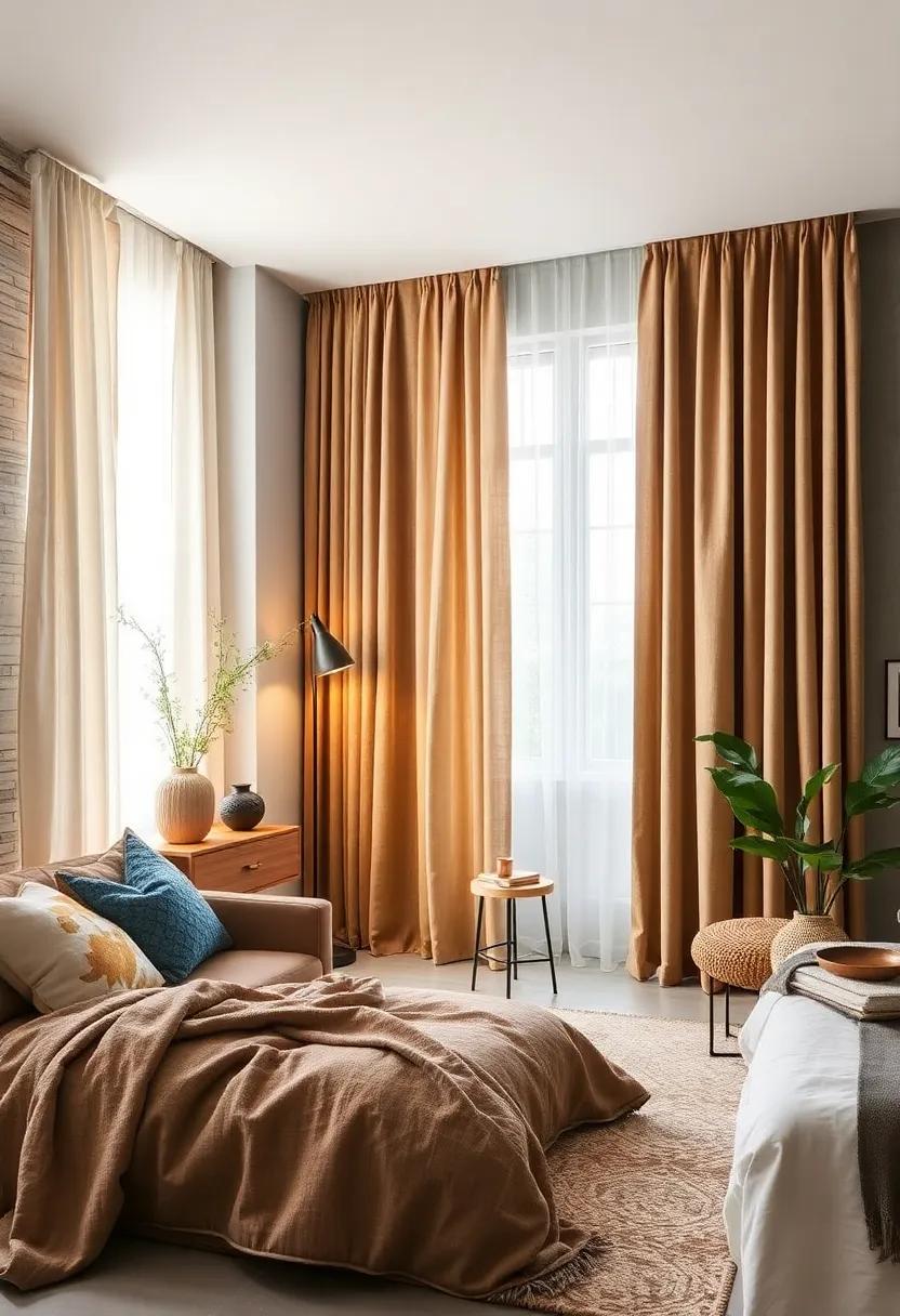 Vintage Inspiration: Source linen curtains with a slightly worn look for ⁤a ‍charming vintage aesthetic that adds character and history to your bedroom
