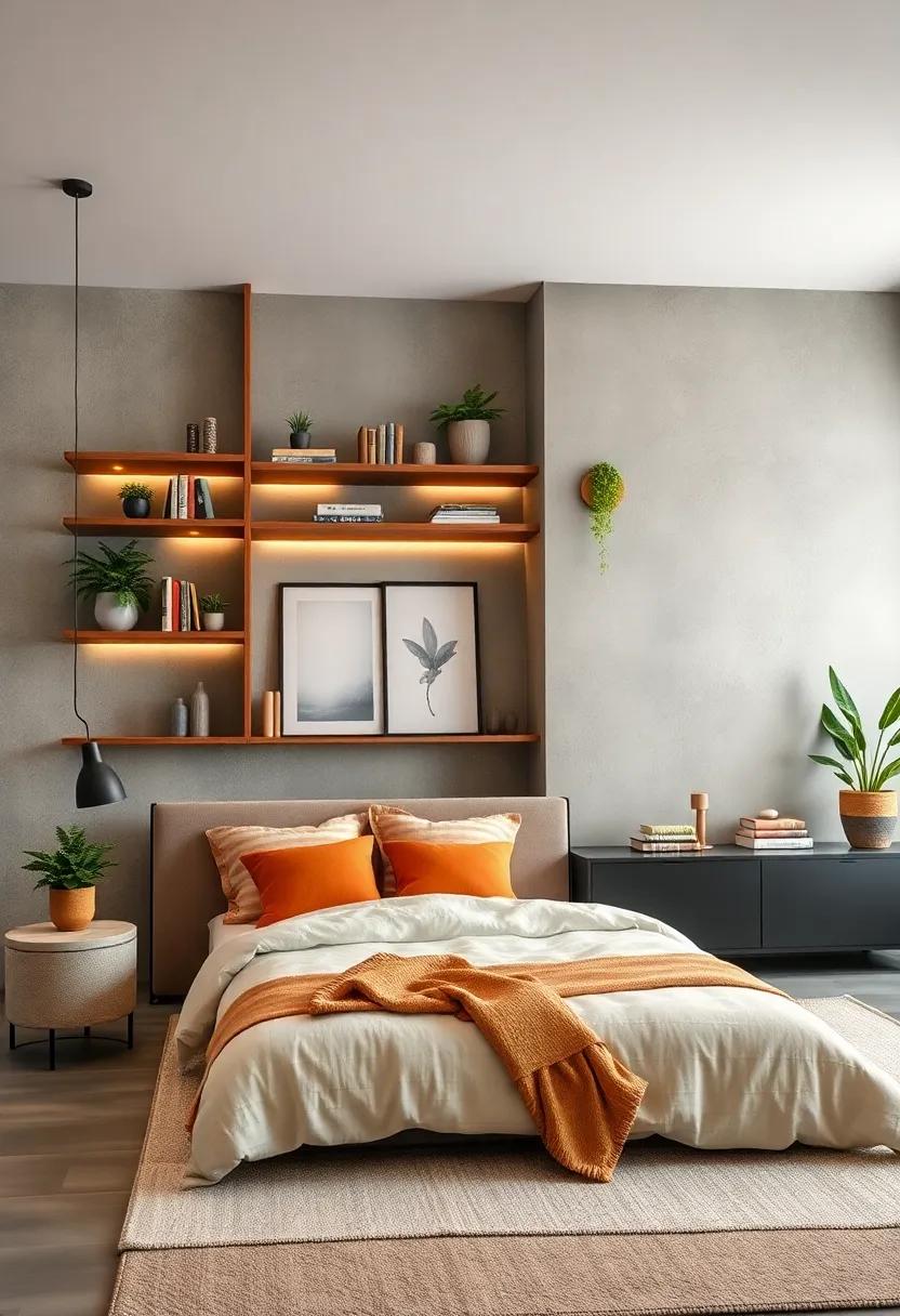 Aesthetic Shelving: Use open shelves ⁤to display books, plants, or decorative items, turning functional storage into ⁢an eye-catching display
