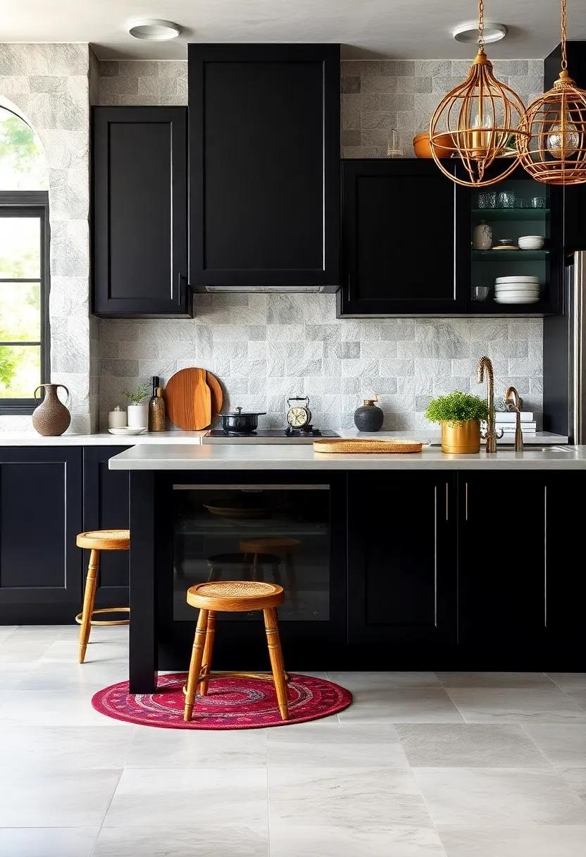 Incorporate vintage Finds: mix in vintage ‍or ⁤antique pieces to​ add character and a sense of ⁣history to modern black cabinetry
