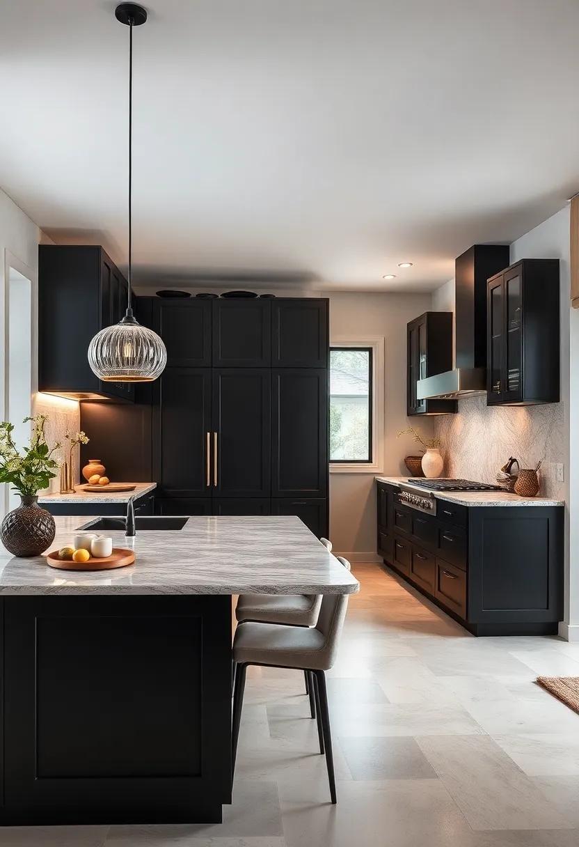 Invest in Quality: ‍Choose high-quality‍ materials and finishes for your black cabinets to ensure longevity and a premium appearance