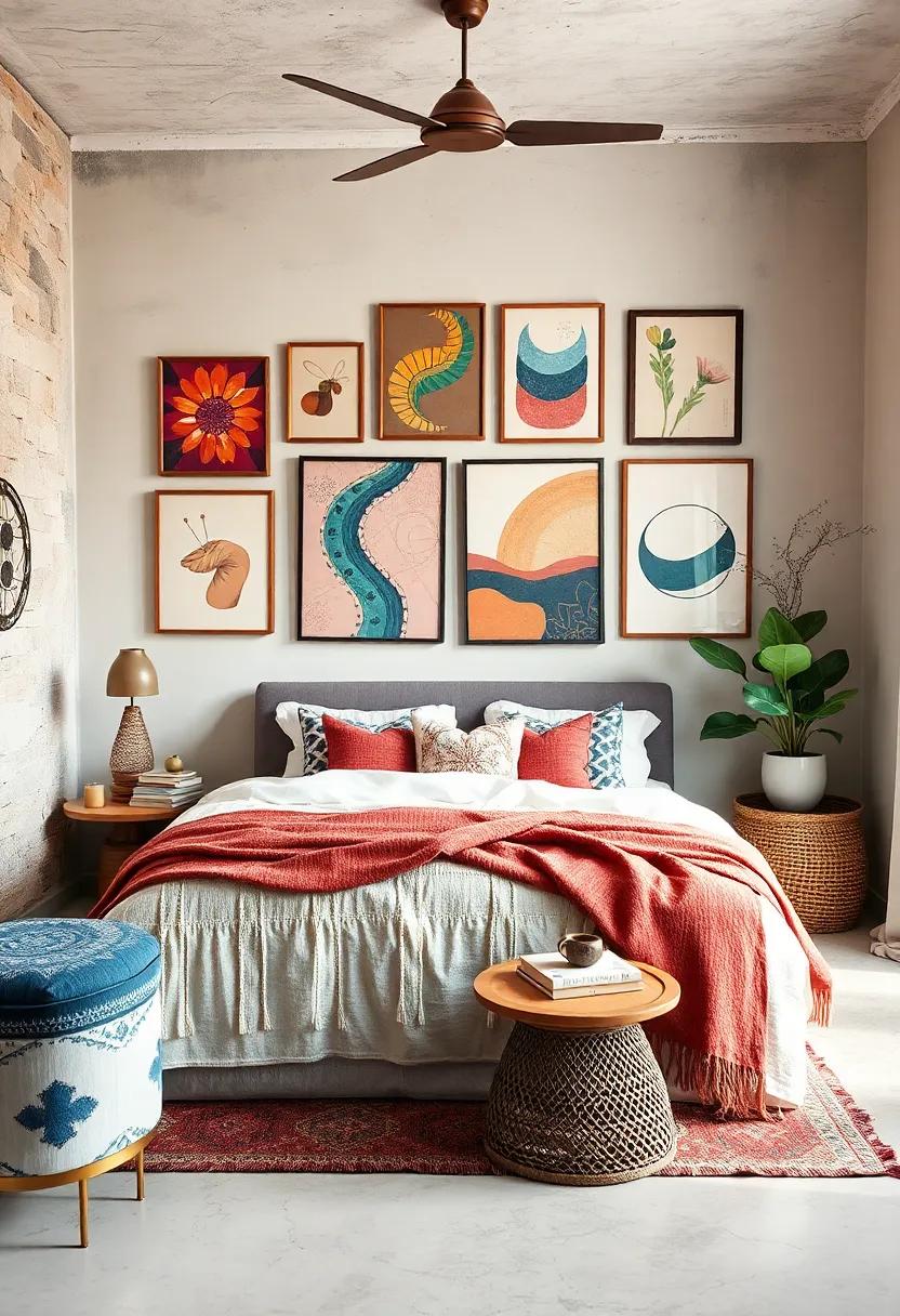 Eclectic ⁢Mix: Combine various art styles, ⁤from abstract to bohemian, ⁣for a truly eclectic layered look ⁤that keeps your space​ interesting