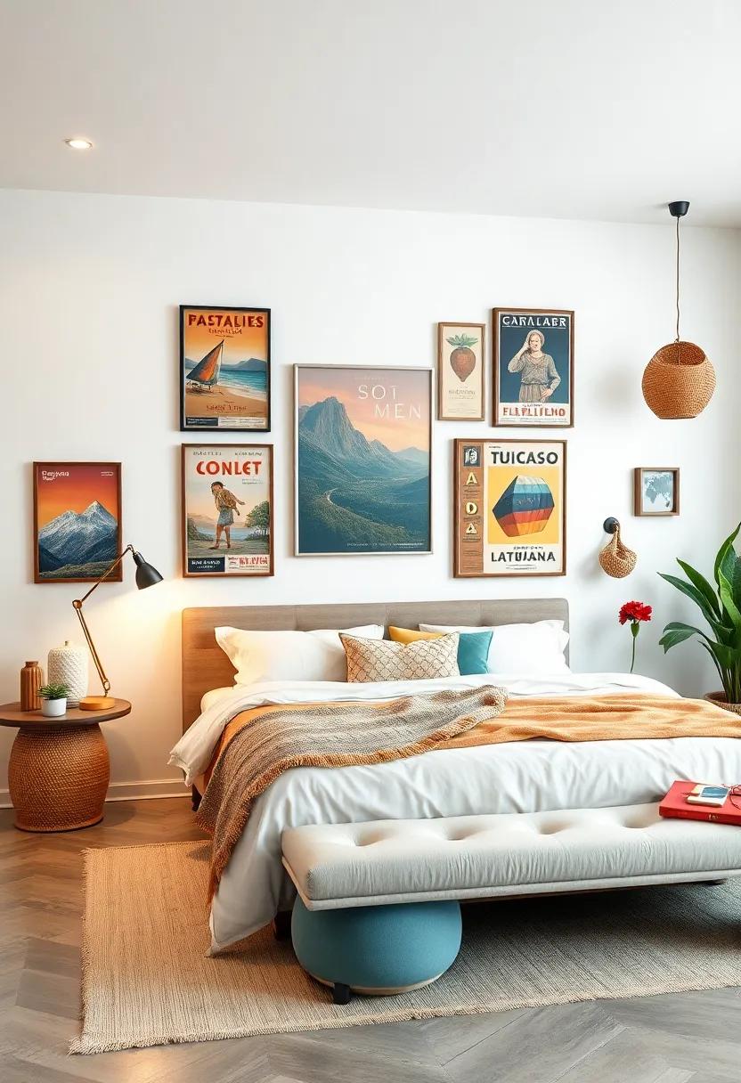 Tapestry‌ Tones:⁣ Introduce colorful tapestries ⁤that ‌tell a‌ story or showcase intricate patterns, providing ⁤warmth⁢ and ⁢a focal ‍point for ⁢your space