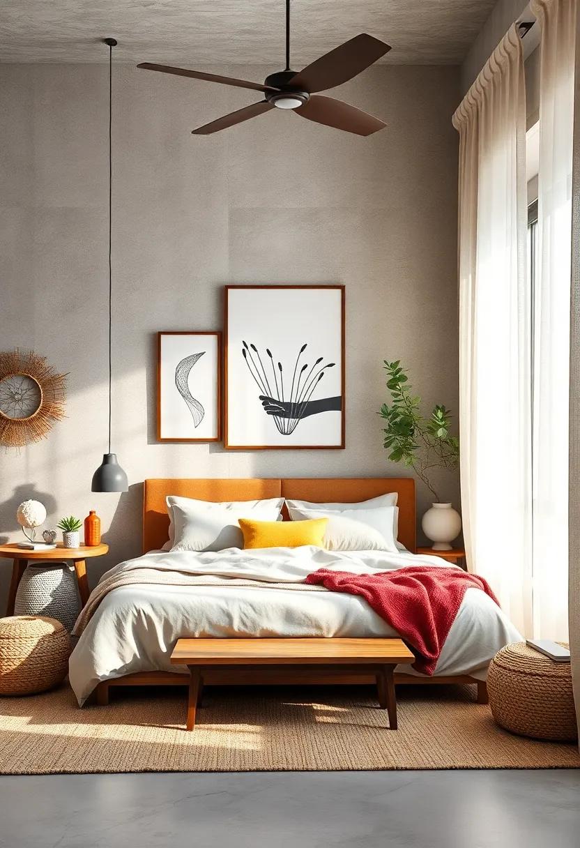 Minimalist Designs:⁤ Take a less-is-more ⁣approach with simple line art or minimalist⁣ designs to balance out busier decor elements