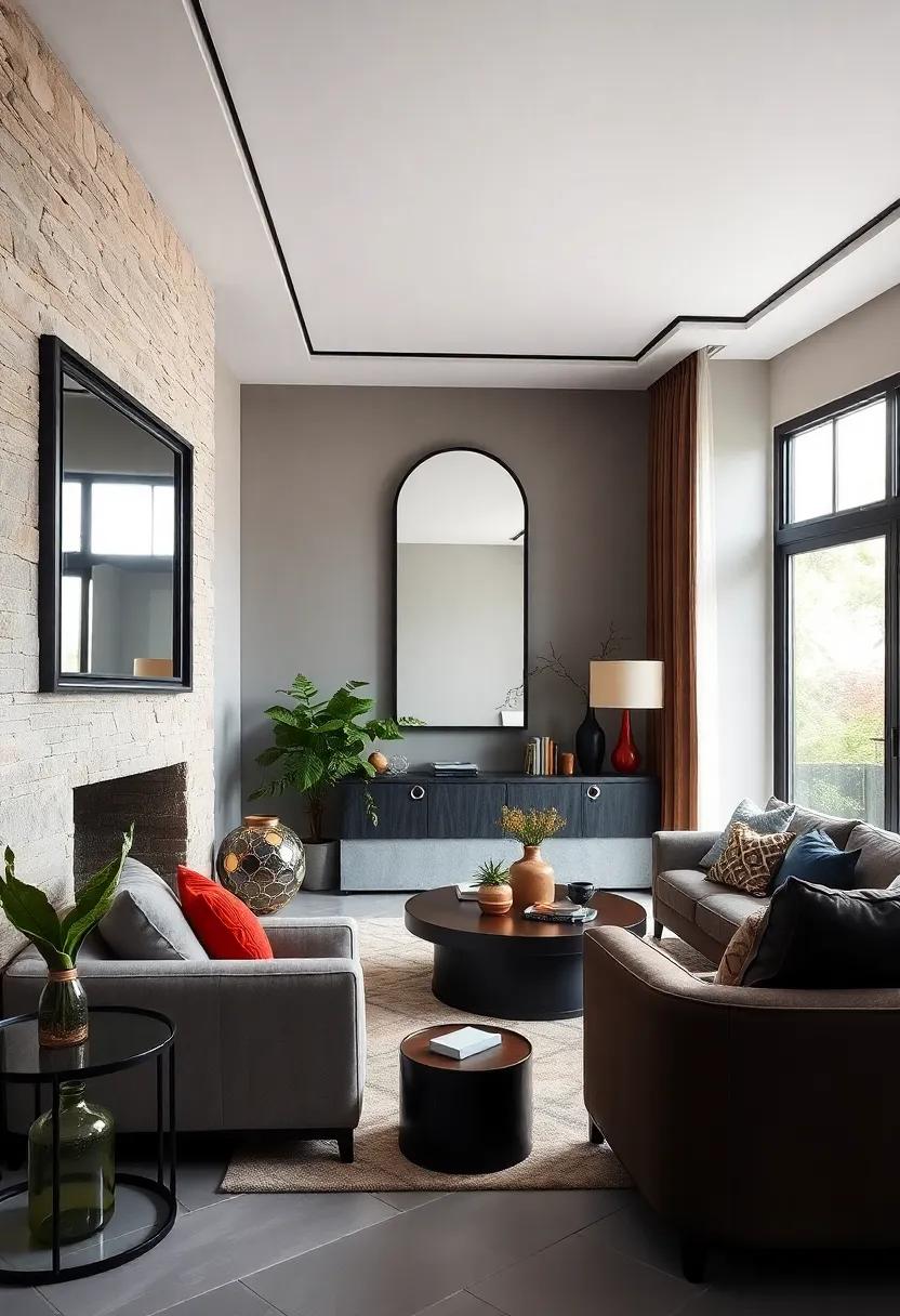 Black-Trimmed⁣ Mirrors: Hang black-trimmed ⁣mirrors to ‌reflect light and⁣ create an illusion of a larger, ​more sophisticated space