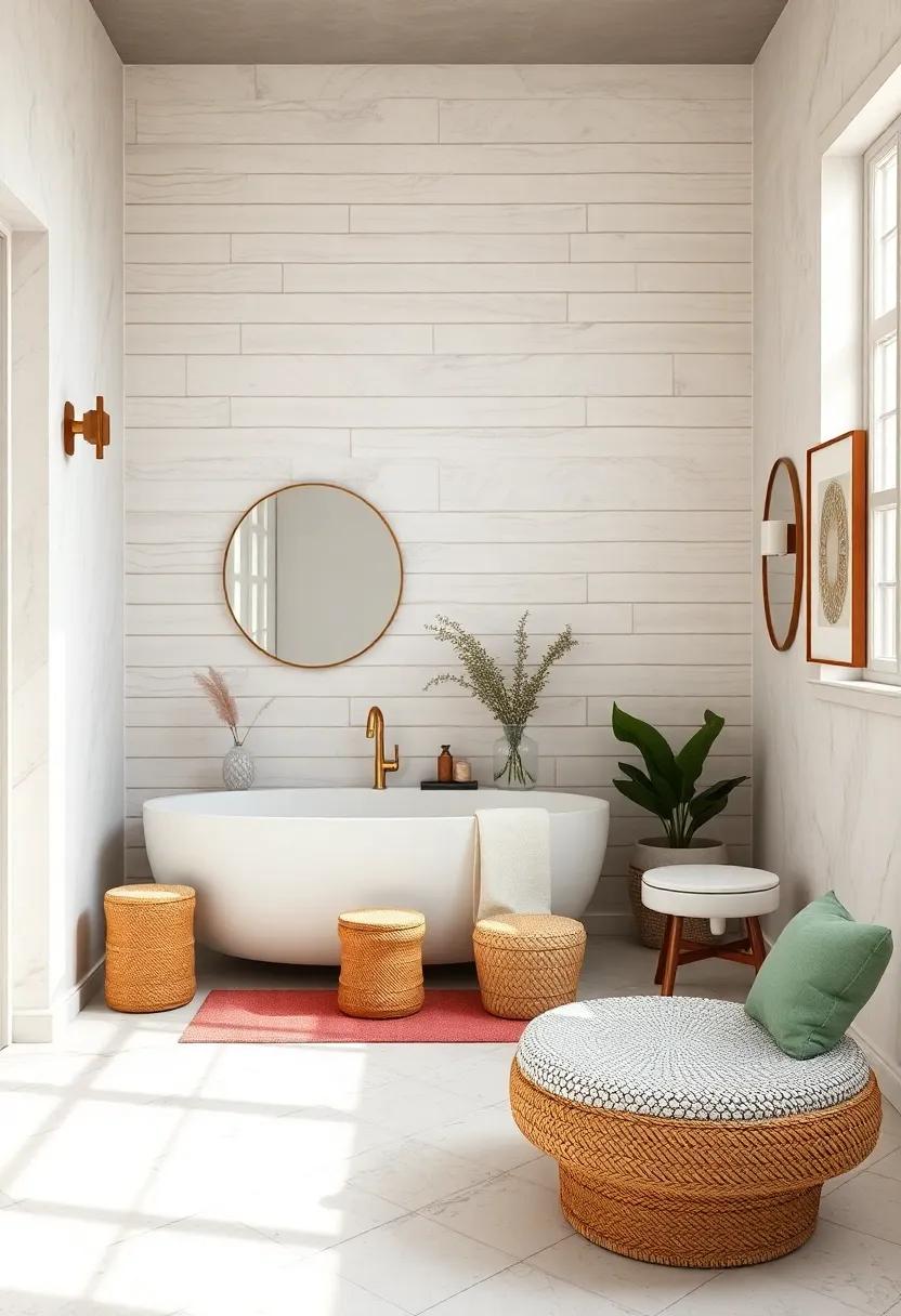 Soft white shiplap walls​ to⁢ create⁢ a⁤ serene ⁤backdrop and add texture to ​the space