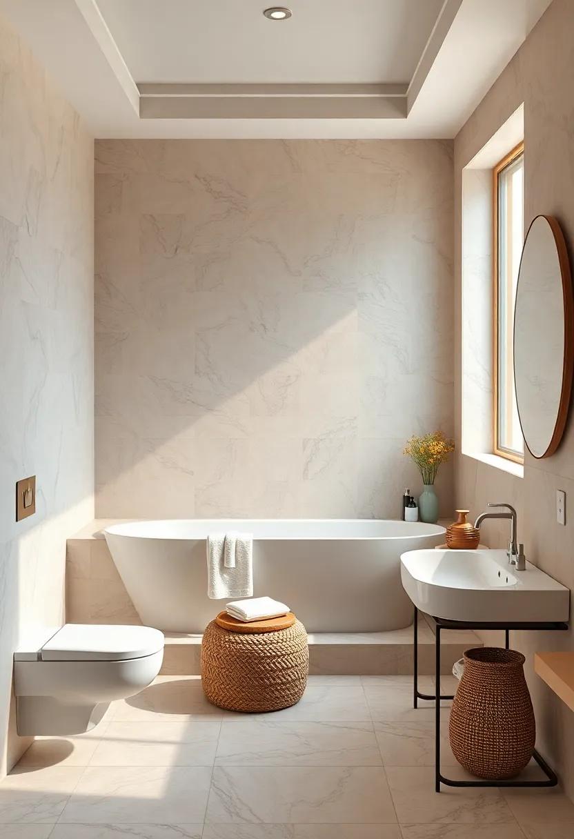 Simple, thoughtful decor such as potted ‍plants or artisanal soaps to enhance tranquility