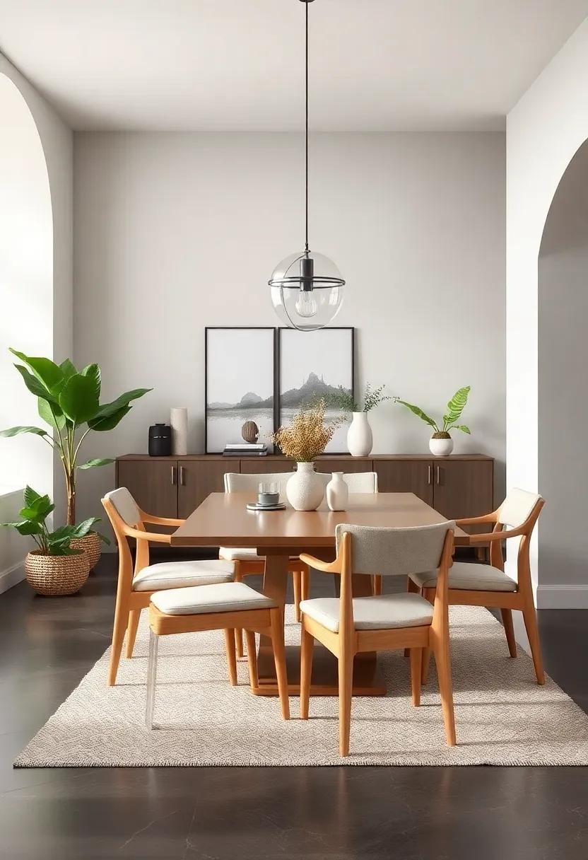 Experience Scandinavian​ Simplicity with ⁢Light ​Wood ⁢Chairs: characterized‍ by clean ⁢lines and a natural finish, these ‌pieces bring warmth and tranquility to your‌ dining room