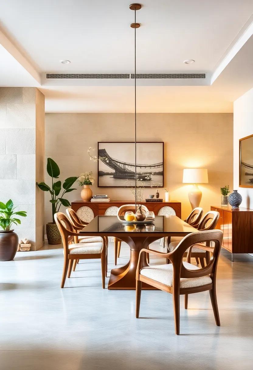 Show Off Your Style ​with ⁤Open-Back Chairs: Their unique⁢ back design‌ adds intrigue, ensuring⁤ that ‌your dining space feels airy ⁢and open