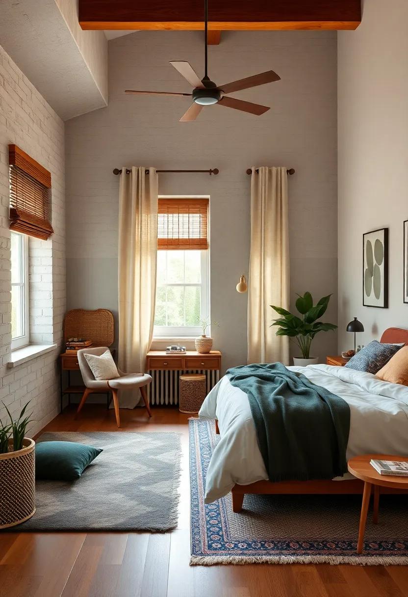 Cozy Window Treatments: ⁤Choose⁢ light-filtering⁢ curtains or wooden blinds that complement your color‍ palette and provide an intimate feel