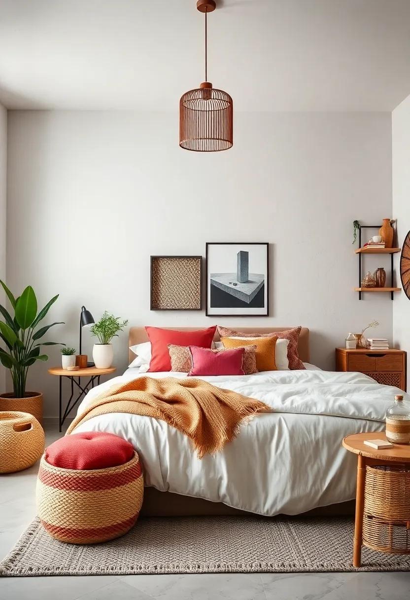 Functional Decor: ​Integrate stylish storage solutions like woven baskets or chic shelving⁣ to keep your space organized‍ without sacrificing​ style