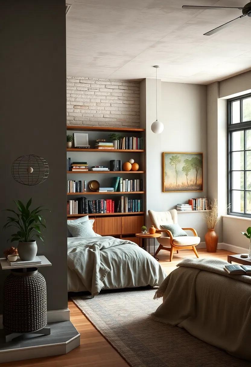 Personal Library:⁢ Create a reading corner with a comfy⁤ chair,‌ side table, and ⁤shelves ⁤stacked with your favorite reads, inviting relaxation