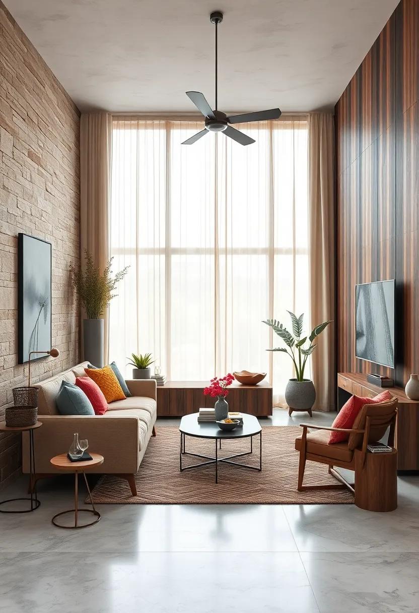 Eclectic Lighting: Choose wooden chandeliers or ⁢pendant lights to add an organic touch to your lighting⁤ design