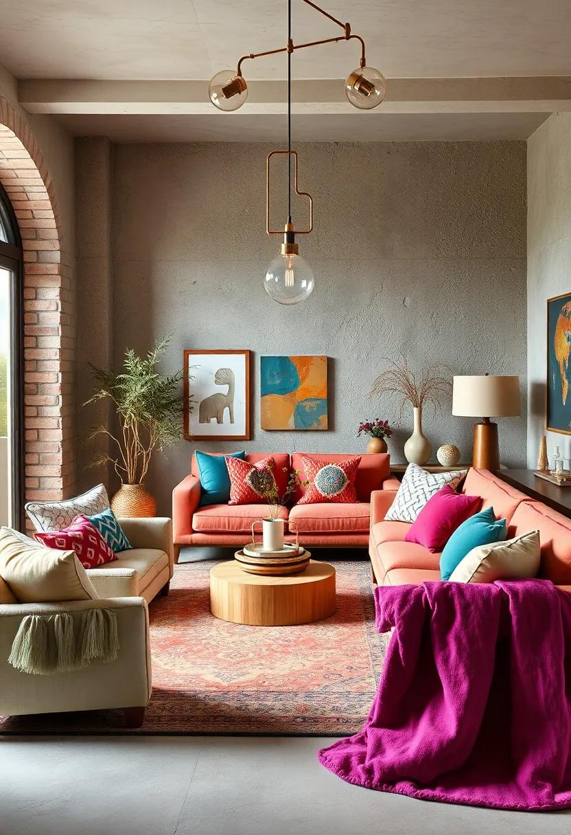 Whimsical Accessories: Opt for playful cushions or throws in unexpected ‌colors⁢ to bring a joyful vibe to your living space