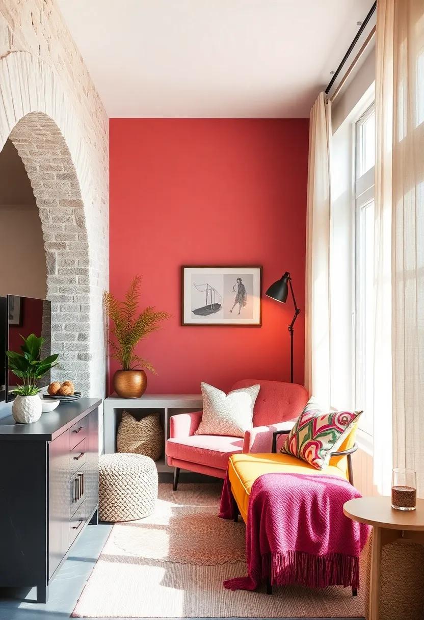 Cozy Corner Nooks: Create a reading corner with‌ a colorful chair and warm textiles that invite relaxation