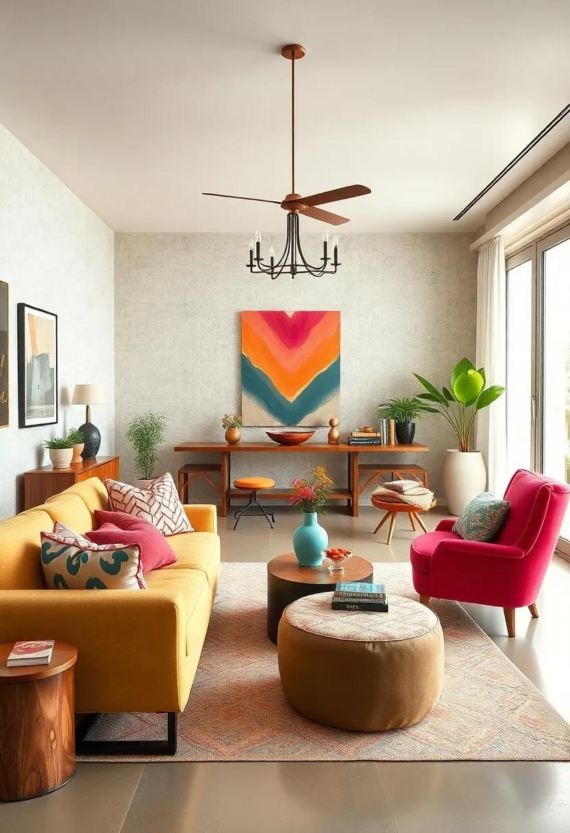 Incorporate playful textiles‌ in unexpected⁤ places, like funky table runners or bright shower curtains, to ⁣energize‌ the atmosphere