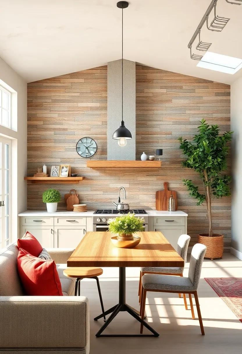 Embrace Nature: incorporating Wood Elements Into ⁣Your Accent Wall