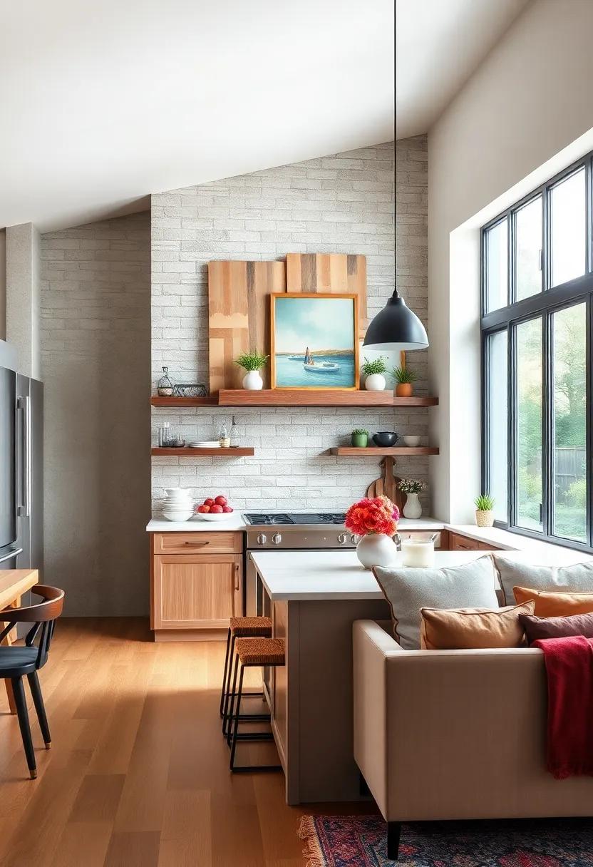 Texture Play: Combining‍ Textiles and​ Artwork for a Lively​ Accent ‍Wall