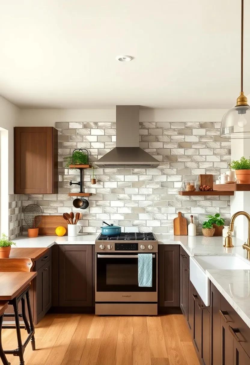 Mirror ‍Tiles: Reflect light ‍and elevate your space with overtly rustic yet glamorous mirror tiles as a unique backsplash choice