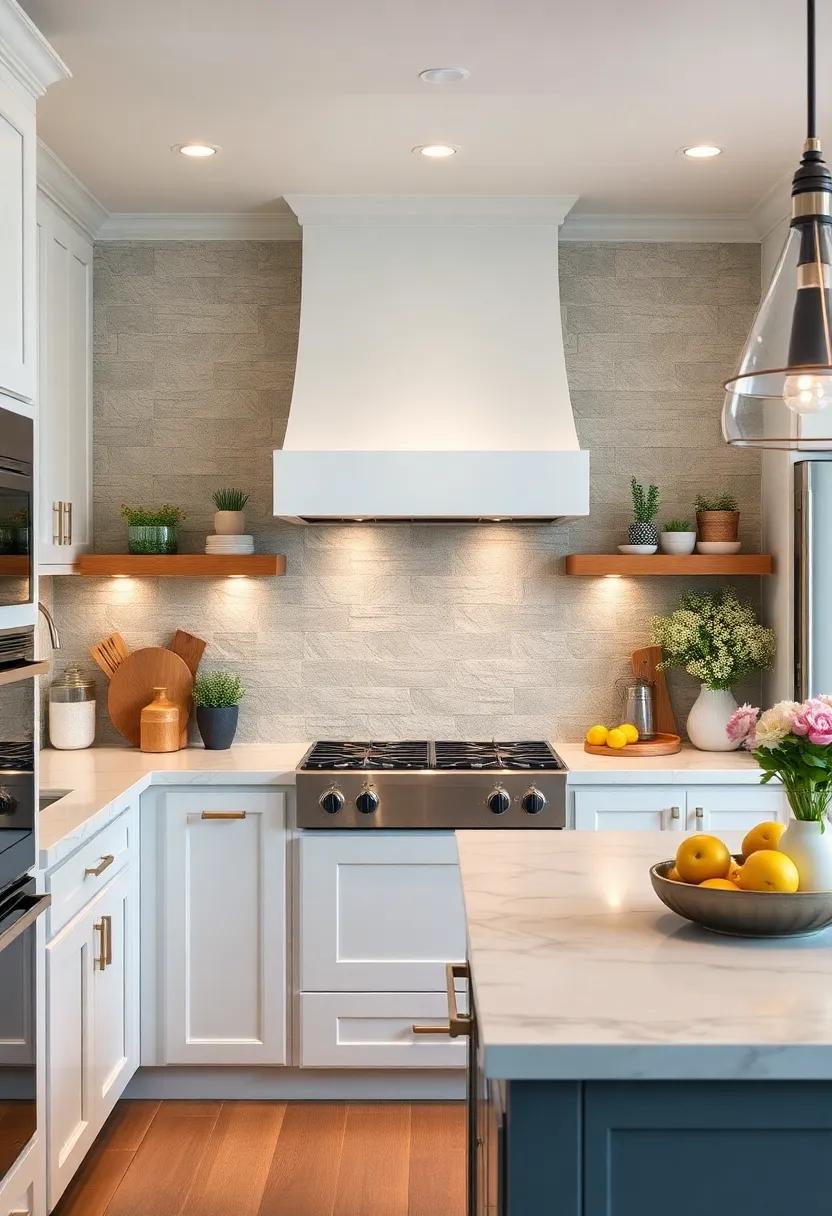 Stainless⁤ Steel: For​ a sleek and modern⁤ farmhouse look, stainless steel‌ backsplashes offer durability and a⁤ contemporary edge