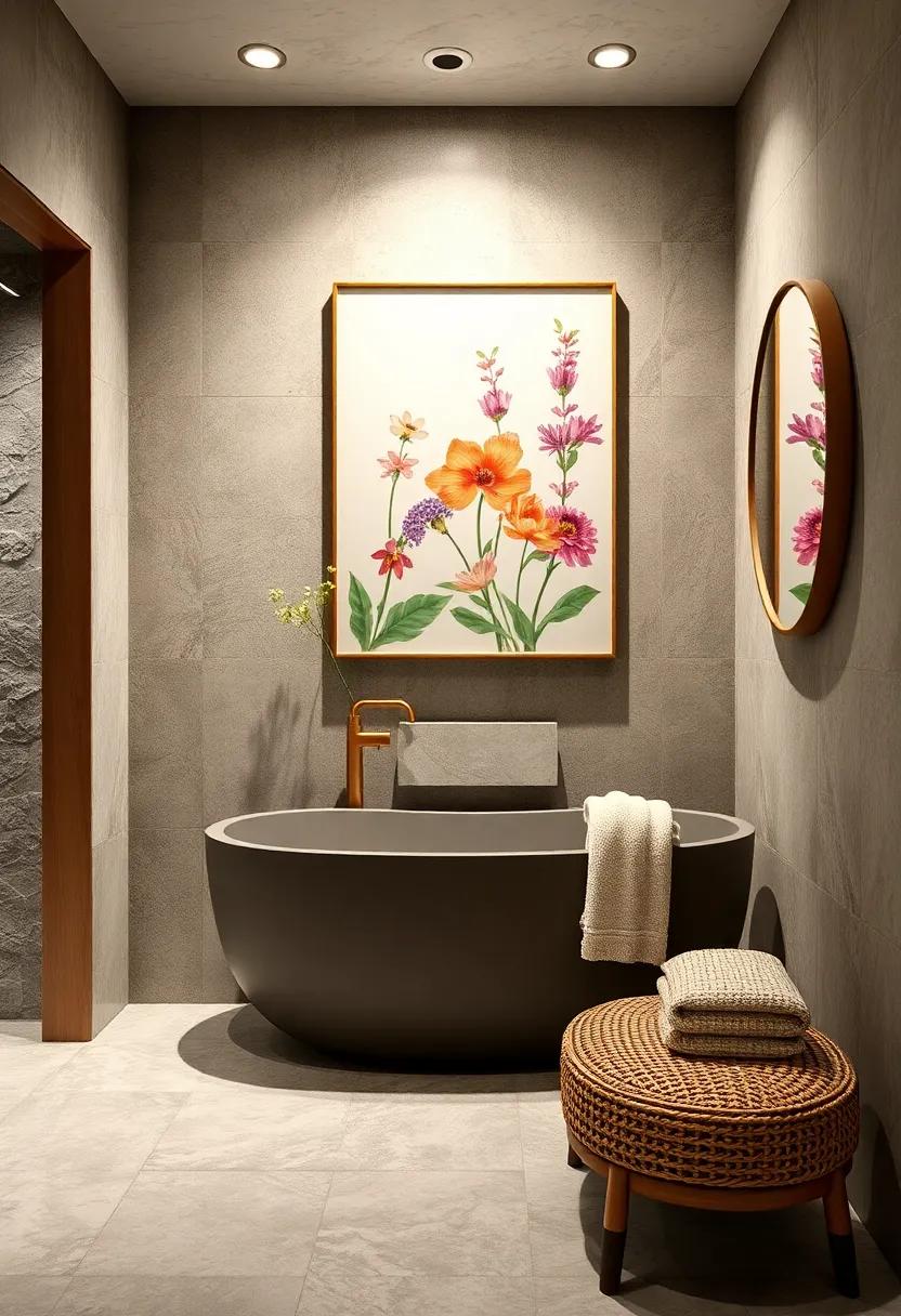 Exploring the Enchantment ⁤of ‌Botanical ⁢Prints for a Refreshing Bathroom Aesthetic