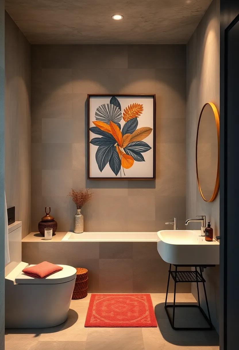 Transforming Small‍ Spaces: Clever‌ Wall‍ Decor Arrangements for Limited Guest ⁤Bathrooms