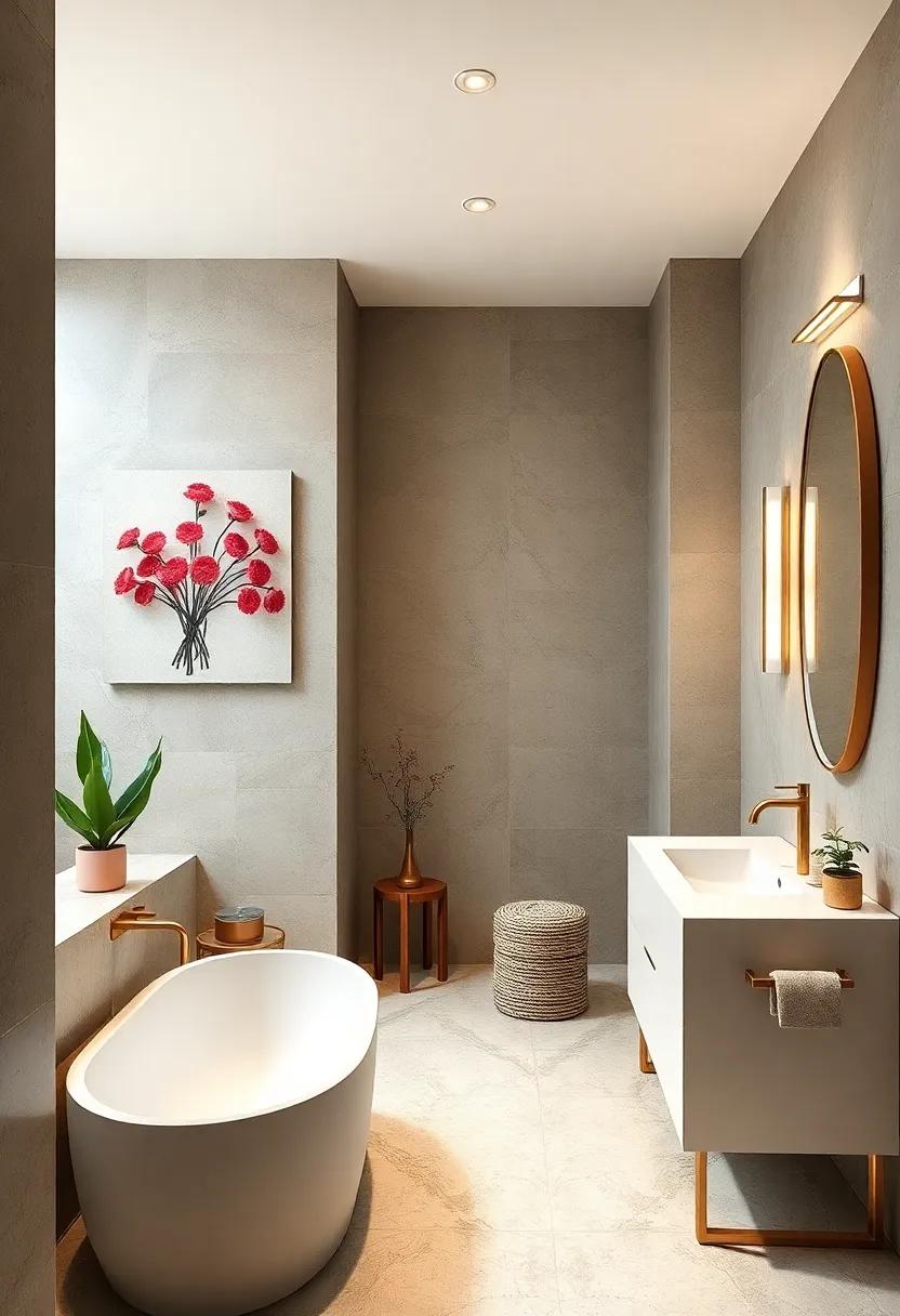 Using ‌Mirrors as ‍Art: Enhancing ⁣Space​ and⁣ Light​ in Your Guest ⁣Bathroom Design