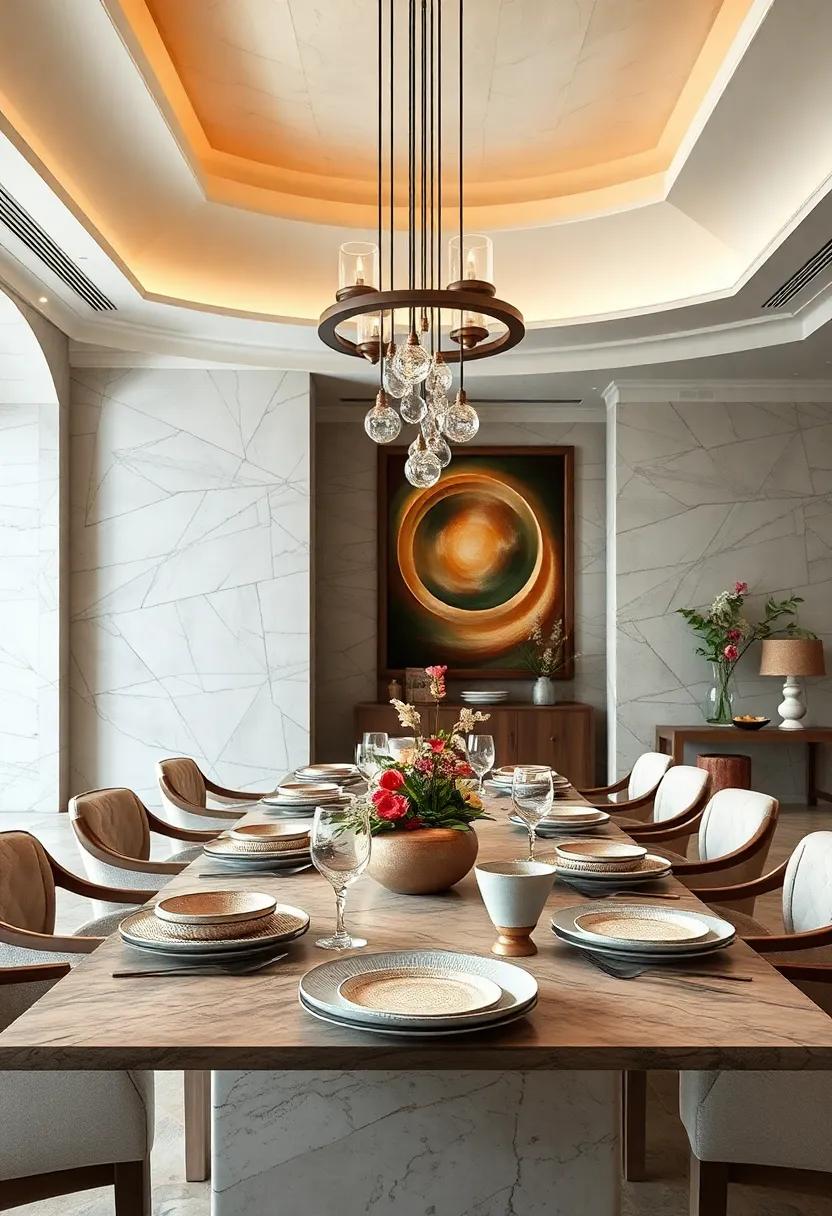 Handcrafted Dinnerware: Exquisite​ handcrafted plates that mix textures and finishes, enhancing the dining‌ experience with artisanal quality