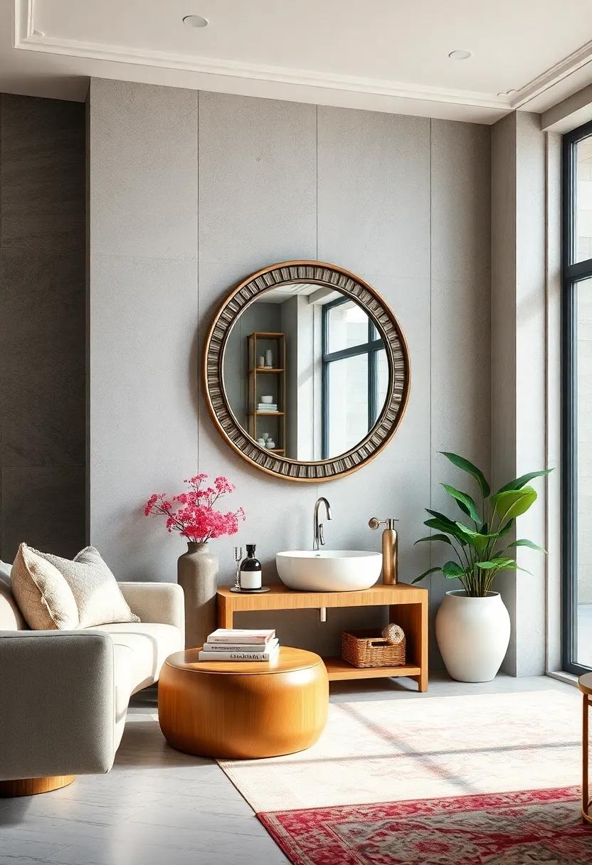 classic Round Frame: Timeless and ‍versatile, a round⁤ mirror⁢ softened by a decorative frame can ⁤elevate any décor style, from rustic to contemporary