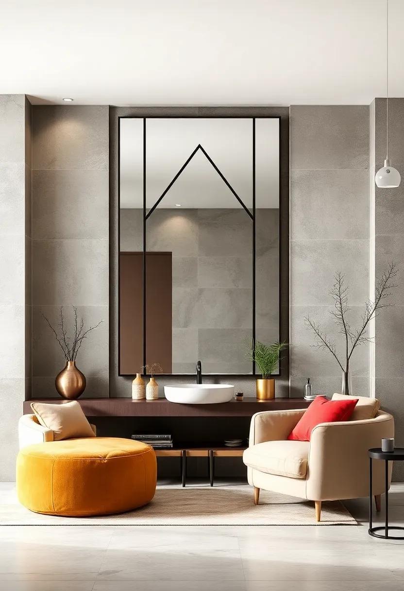 Minimalist Geometric: Clean lines ⁣and sharp‌ angles define this mirror,perfect for modern ⁣spaces that ⁢crave an artistic ⁣focal point while ⁢maintaining a sleek ​aesthetic