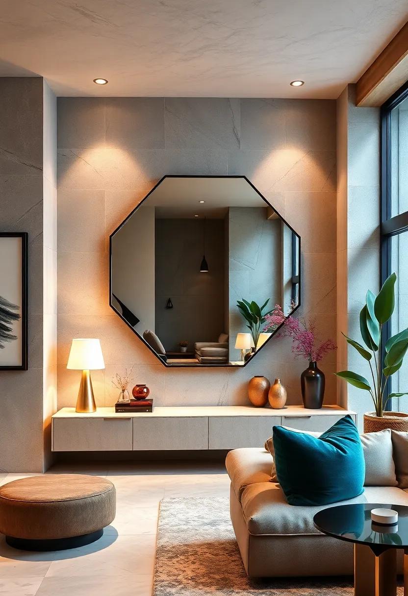 Statement​ Hexagonal Design: this innovative ‍shape adds a contemporary twist to the conventional mirror, a ⁣conversation ​starter that sparks interest in⁣ modern homes
