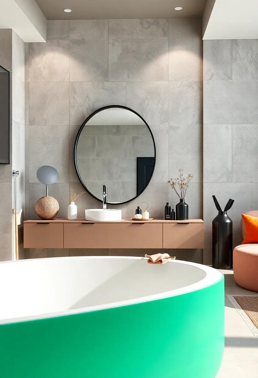 Timeless Black and White: A chic monochrome frame accents ⁢this mirror,​ lending itself to‌ timeless elegance that complements a variety of color⁣ palettes