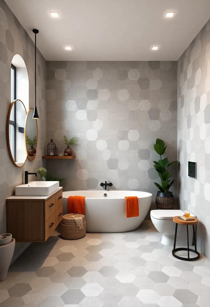 The Power ‍of Hexagonal Patterns: Learn how hexagonal tiles can create a stunning focal point while‍ maintaining a clean, industrial vibe