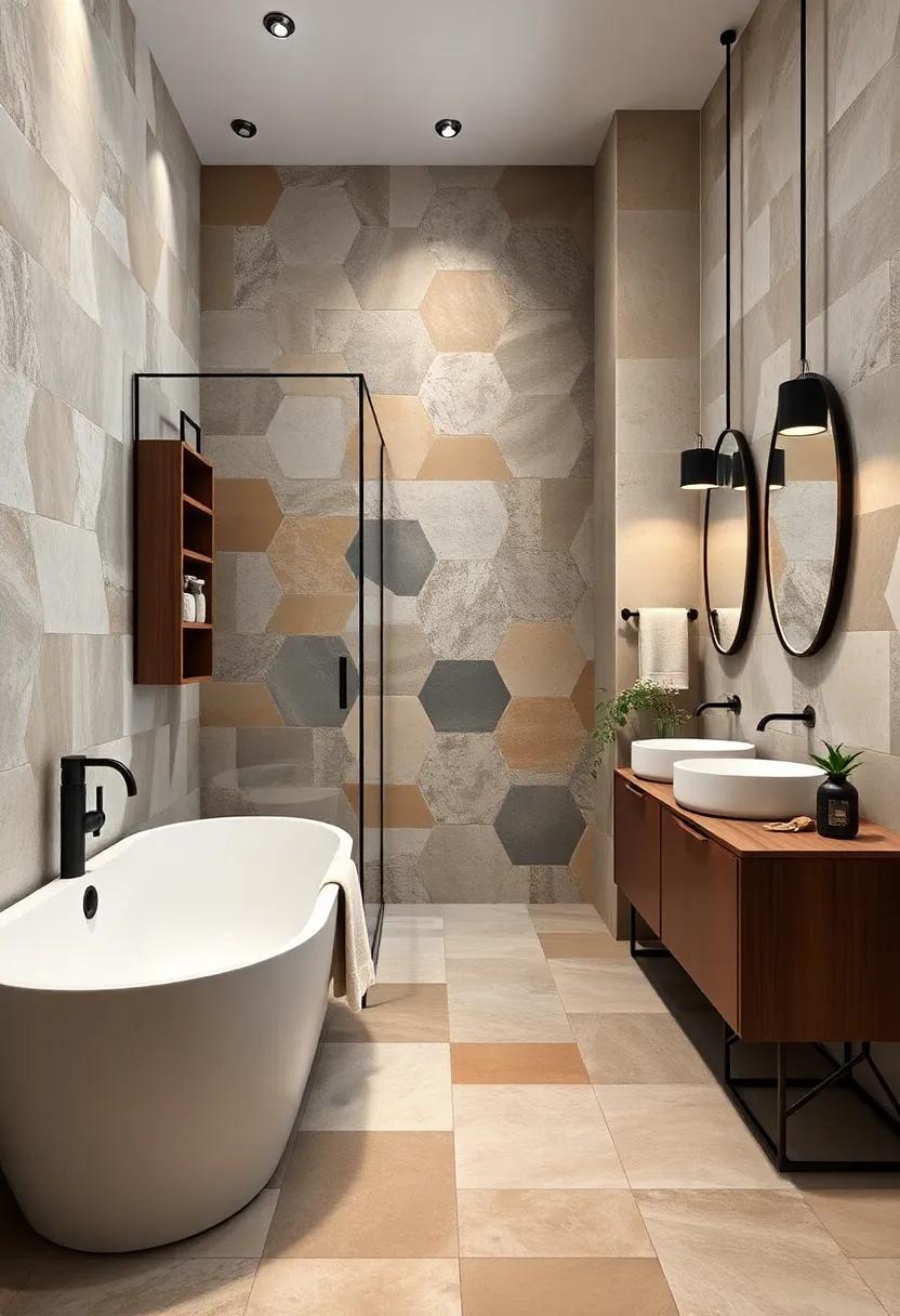 Custom Geometric⁣ Tiles: Consider commissioning ​custom ⁤tiles‍ that reflect shapes and patterns meaningful⁤ to you for‍ a ‌personalized touch