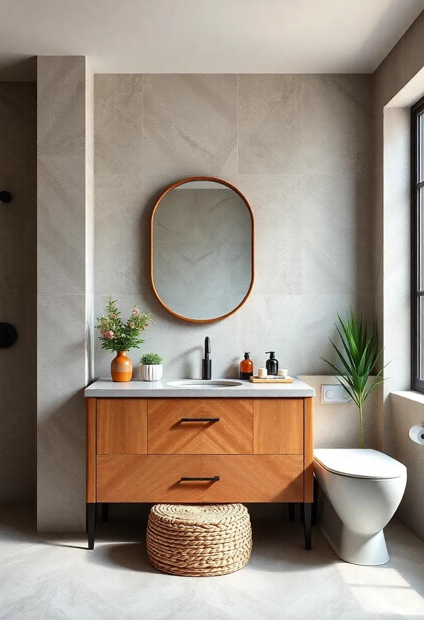 Sustainability Focus: Utilize eco-friendly materials for your vanity and decor choices,⁢ creating an industrial‌ feel while being kind to ‍the environment