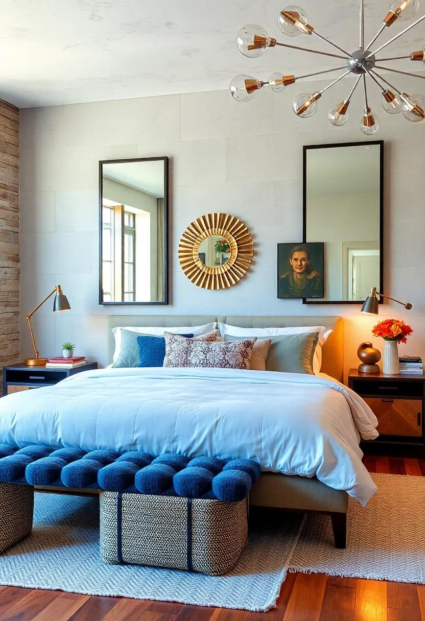 Industrial-Style Mirrors: Choose oversized mirrors with metal frames⁤ to amplify ⁤light and create a ‌sense of space