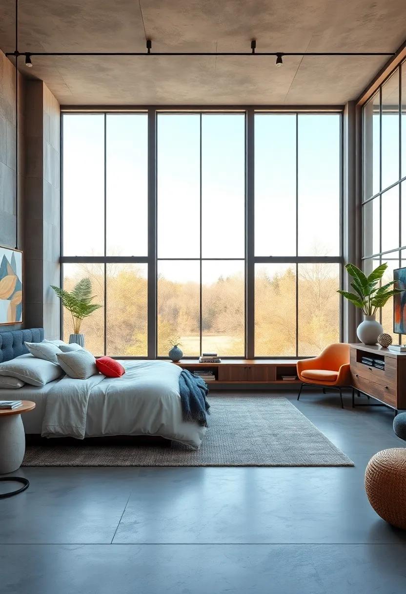Large Windows: Maximize ⁤natural light with oversized windows or factory-style panes, connecting the⁤ indoors⁣ with the​ outdoors