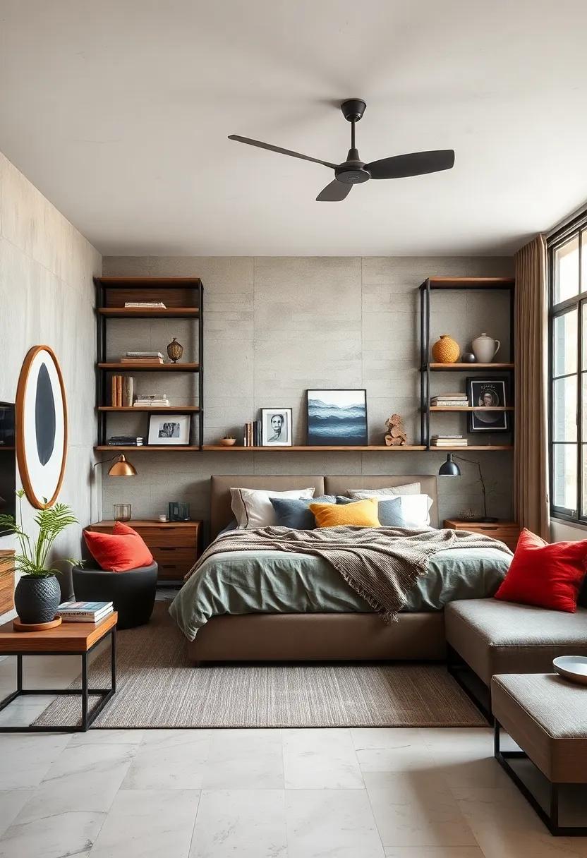 Rustic Wood⁤ Elements: Incorporate distressed wood for furniture or shelving, creating a warm ⁤contrast to‍ industrial⁣ materials like metal and glass