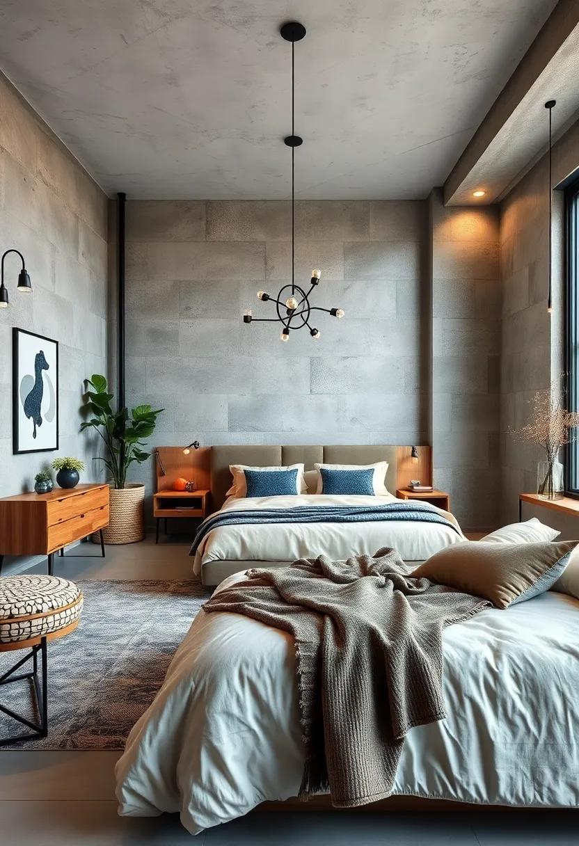 Upholstered Accents: Incorporate​ soft upholstery in furniture or accents to balance the hardness of​ industrial materials and provide comfort