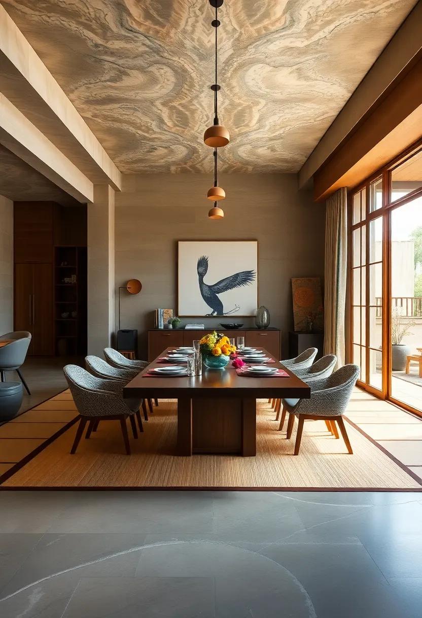 Tatami Mats: Experience traditional Japanese tatami flooring, which adds warmth and ⁢texture ‌while encouraging⁣ a cozy, grounded dining atmosphere