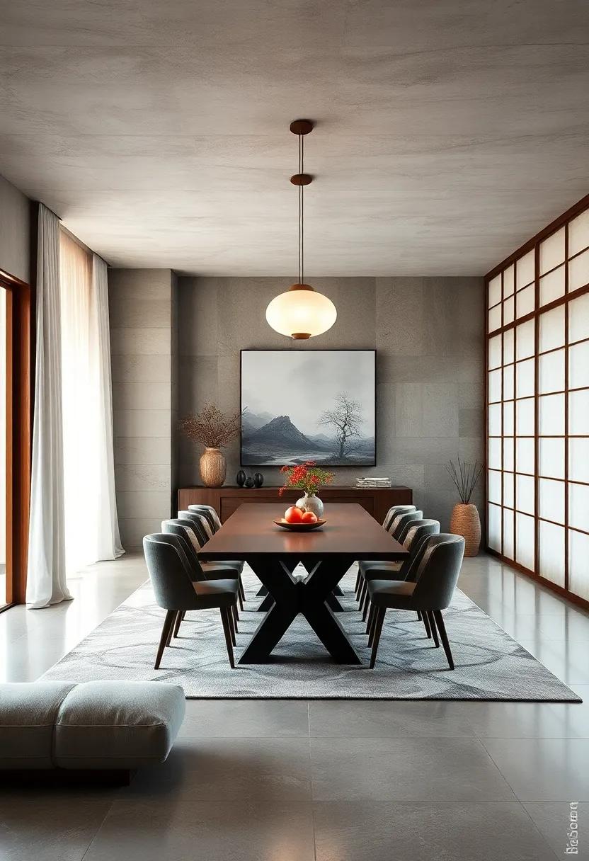 Sound Absorption: Introduce fabric elements, like curtains and cushions, that absorb ‌sound for a ​quieter, more serene dining environment