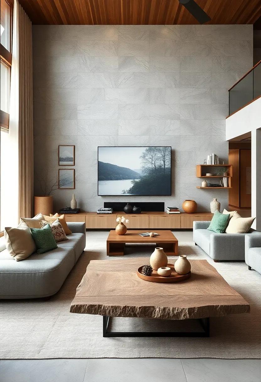 Style your coffee ⁢table with seasonal displays of natural elements like ⁤pinecones,stones,or ⁤leaves