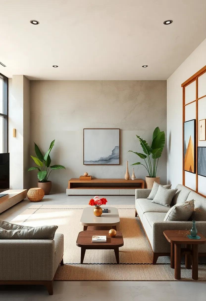 Choose earth-toned color ‌palettes inspired by Japanese ⁣landscapes to create a calming⁣ environment