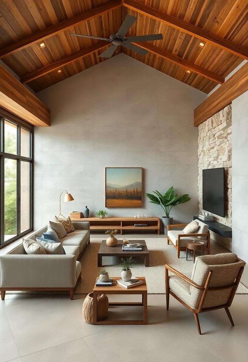 use natural fibers such as jute⁤ or ⁢sisal for rugs⁣ that add texture and warmth to the space