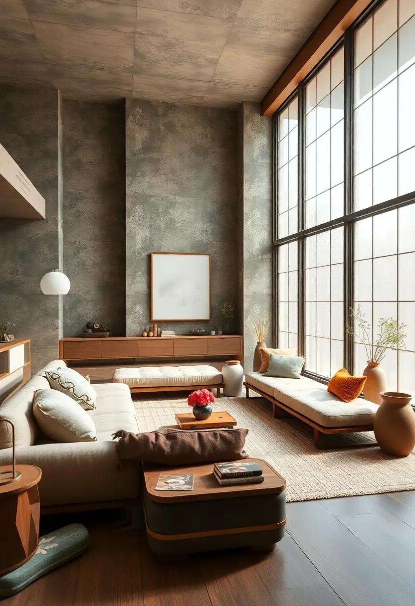 Add a futon couch that⁣ blends traditional design with modern comfort for versatile seating