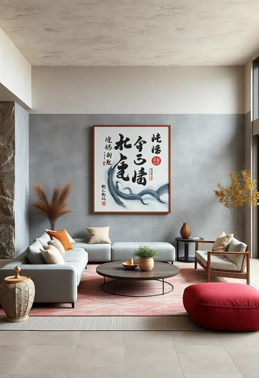 Hang up calligraphy ⁤art pieces that celebrate Japanese culture⁣ and artistry