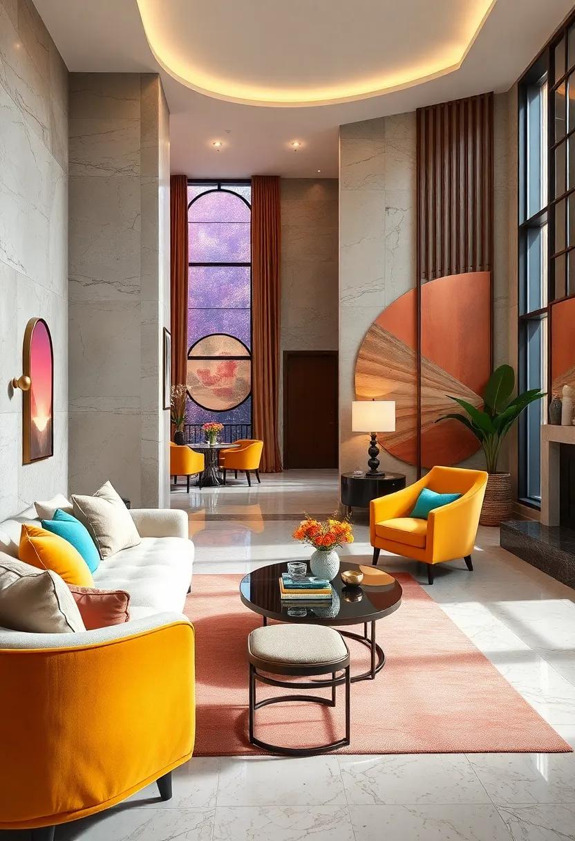 Incorporate Daring Color Combinations⁢ That Define Art Deco Aesthetics